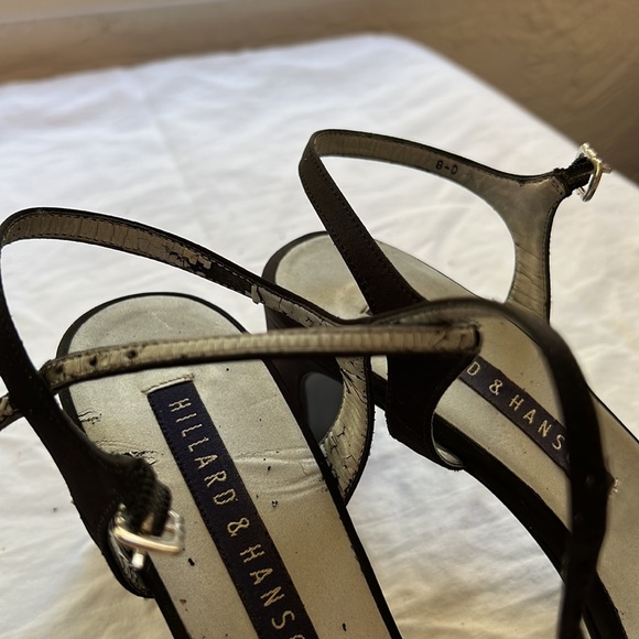 Hillard & Hanson “Augusta” Black Slingback Heels - Picture 14 of 17